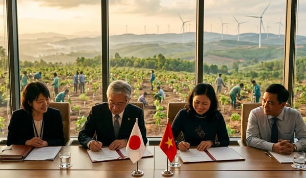 CO₂-akkoord Japan–Vietnam herzien voor nieuwe handelsregels