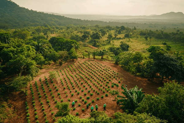 Afrika's CO₂-markt: een kans van $1,5 biljoen tegen 2050