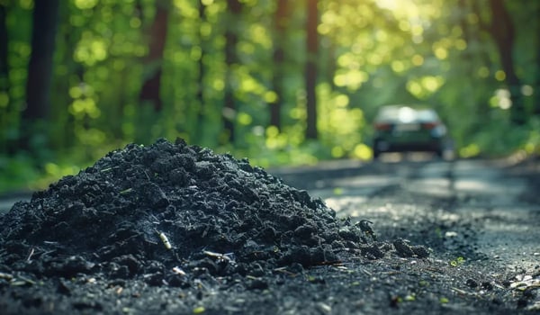 Certificaten biochar-asfalt EU doorbreken grens van €300