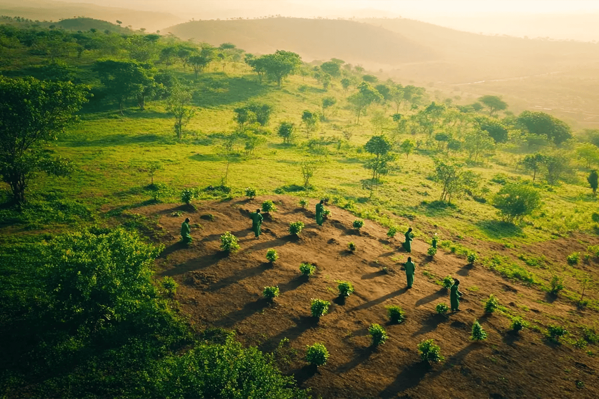 Ghana Moves to Sell Millions of Carbon Credits Under Article 6_View of reforestation initiatives in Ghana_visual 1