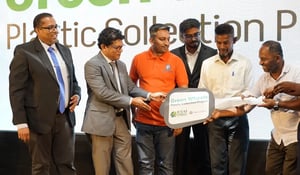 Green Wheels-project legt basis voor plasticinzameling in Sri Lanka