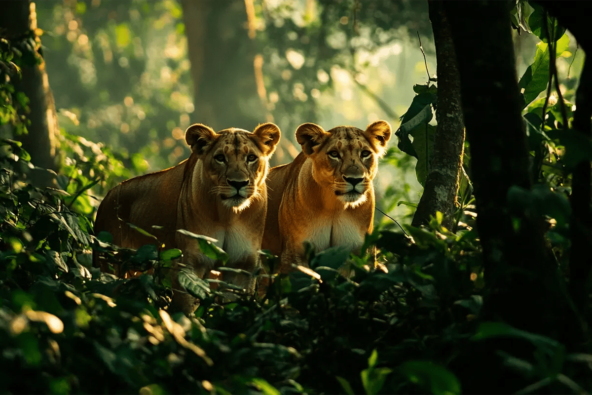 What Makes a High-Quality Carbon Unit, The Key Criteria You Need to Know_Lions in their natural habitat in Cameroon_visual 5